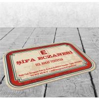 Vintage Eczane Kartviziti