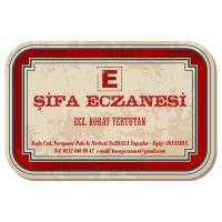 Vintage Eczane Kartviziti