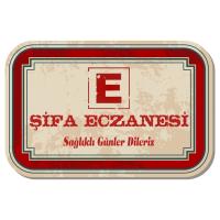 Vintage Eczane Kartviziti